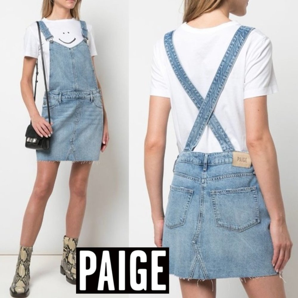 Paige Retta Denim Mini Dress